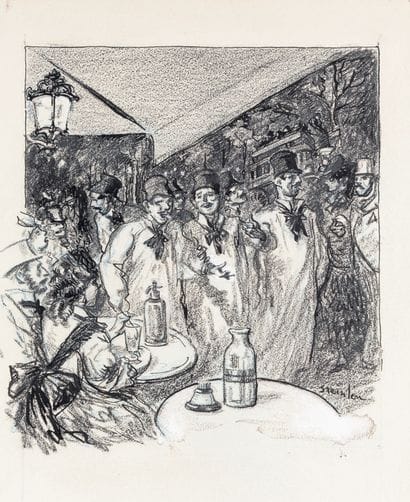 Steinlen (Théophile Alexandre)
Ɵ Dessin original...