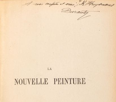 Duranty [(Edmond)]
La Nouvelle Peinture....