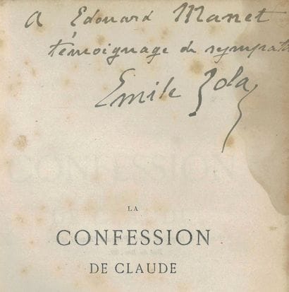 Zola (Emile)
La Confession de Claude. Paris...