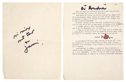 PICASSO Pablo. VILLERS André
PRÉVERT Jacques....
