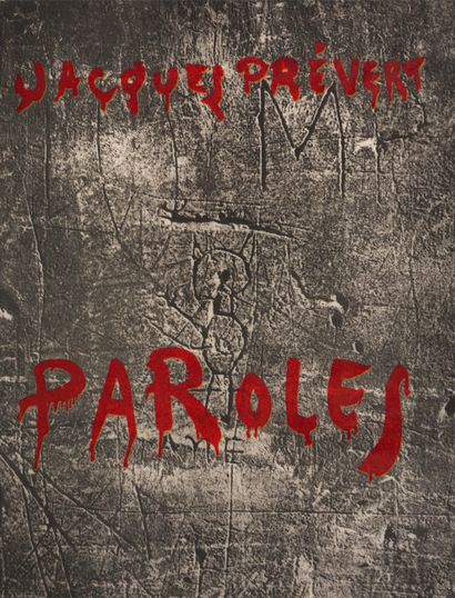 PRÉVERT Jacques
WORDS. Cover by Brassaï....