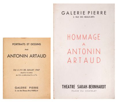 [ARTAUD Antonin]
HOMAGE TO ANTONIN ARTAUD....
