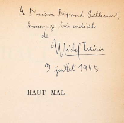 LEIRIS Michel
LE POINT CARDINAL. Paris, Les...