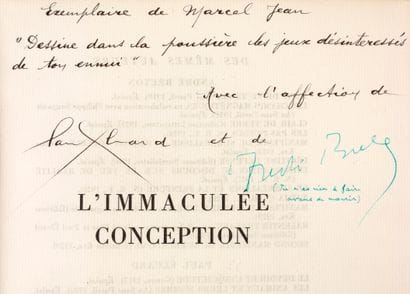 BRETON André. ELUARD Paul
L'IMMACULÉE CONCEPTION....