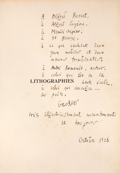 HUGNET Georges
40 POEMS BY STANISLAS BOUTEMER....
