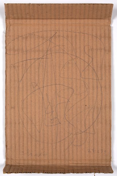 CHAISSAC Gaston
ORIGINAL COLLAGE SIGNED ON...