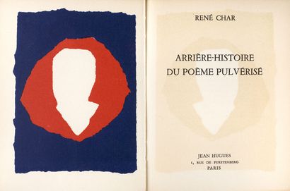 CHAR René. STAËL Nicolas de
ARRIÈRE-HISTOIRE...