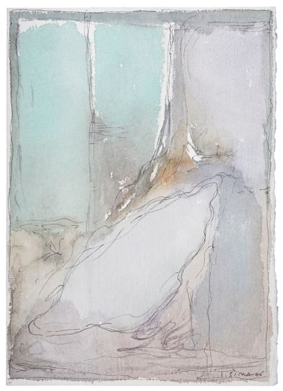 SIMA Josef
ORIGINAL SIGNED AQUAREL. 1960....