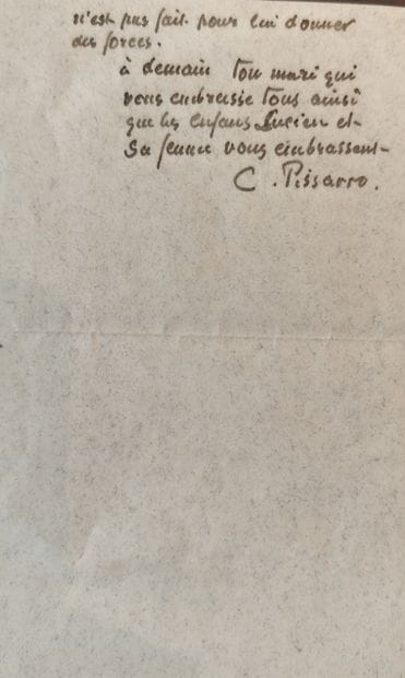 PISSARRO Camille
AUTOGRAPHIC LETTER SIGNED...
