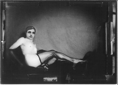 MOLINIER Pierre
PHOTOMONTAGE. RECLINING NUDE...