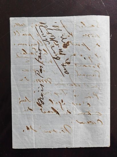 HUGO Victor
AUTOGRAPHIC LETTER SIGNED TO...