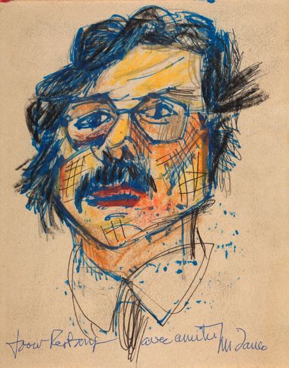 JANCO Marcel
PORTRAIT OF PIERRE RESTANY....