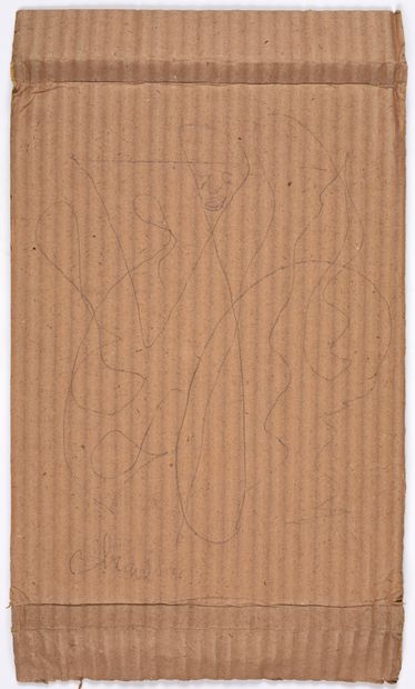 CHAISSAC Gaston
ORIGINAL COLLAGE SIGNED ON...