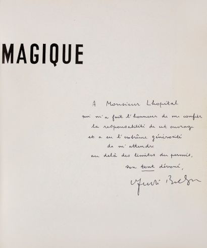 BRETON André
MAGIC ART. Paris, Formes de...