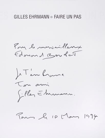 [BOUBAT Edouard]
5 Works dedicated to Edouard...