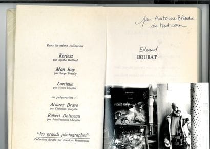 [BOUBAT Edouard]. MERCIÉ Jean-Luc
BOUBAT....