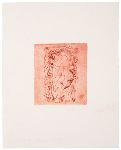MOLINIER Pierre
3 ORIGINAL SIGNED ETCHINGS.
-...