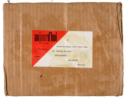 CHAISSAC Gaston
ORIGINAL COLLAGE SIGNED ON...