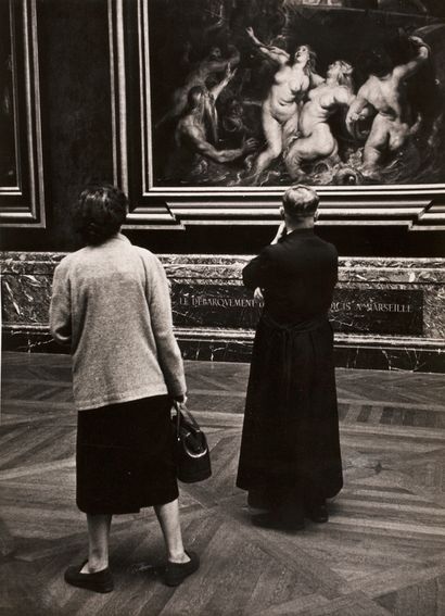 MARTIN André
AT THE LOUVRE MUSEUM. ORIGINAL...