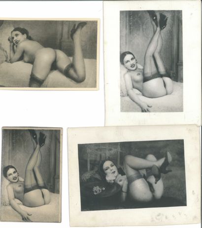 MOLINIER Pierre
6 ORIGINAL PHOTOGRAPHS [1955]....