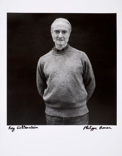 BONAN Philippe
PORTRAIT OF ROY LICHTENSTEIN.ORIGINAL...