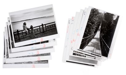 BOUBAT Edouard
24 ORIGINAL PHOTOGRAPHS. Circa...