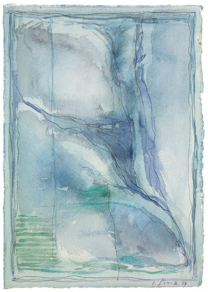SIMA Josef
ORIGINAL SIGNED AQUAREL. 1959....