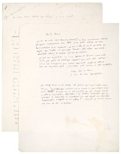 MOLINIER Pierre
AUTOGRAPHIC MANUSCRIT, AUTOGRAPHIC...