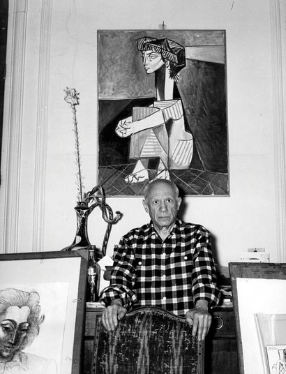 CLERGUE Lucien, attribué à
PORTRAIT OF PABLO...