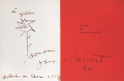PRÉVERT Jacques
IMAGES. Paris, Maeght, 1957....