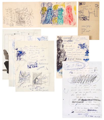 CLAVÉ Antoni
FOR PICASSO'S BIRTHDAY. AUTOGRAPHIC...