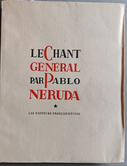 NERUDA Pablo
LE CHANT GÉNÉRAL. Paris, Les...