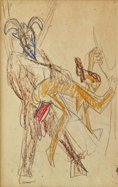 JANCO Marcel
DESSIN ORIGINAL ÉROTIQUE AUX...