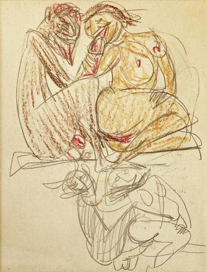 JANCO Marcel
DESSIN ORIGINAL ÉROTIQUE AUX...