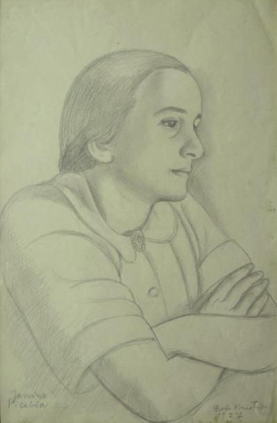 KNUTSON GRETA
PORTRAIT DE JANINE PICABIA....