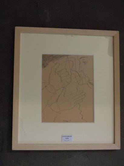 MICHONZE
DESSIN ORIGINAL À L'ENCRE SIGNÉ....