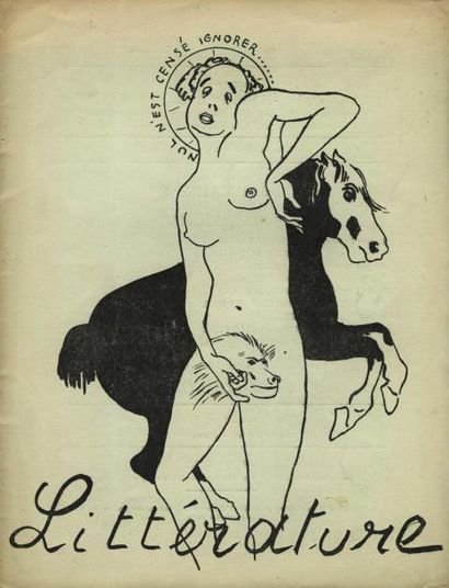 REVUE. LITTÉRATURE. Paris, Directeurs: André...