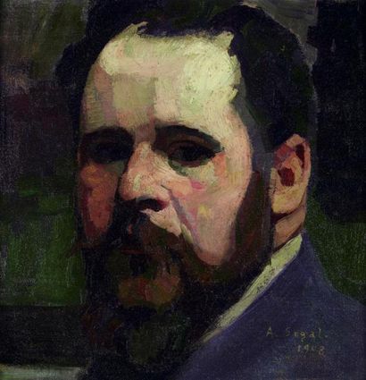 SEGAL Arthur
AUTOPORTRAIT. HUILE SUR TOILE...