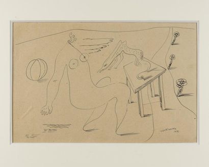 BRAUNER Victor
DESSIN ORIGINAL À L'ENCRE...