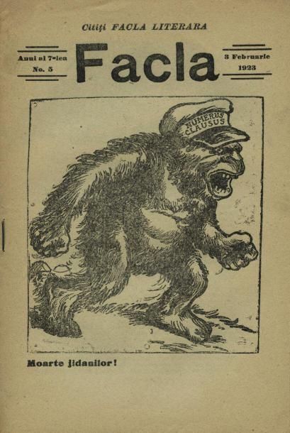 [JANCO]
REVUE. FACLA. (LA TORCHE). Bucuresti,...