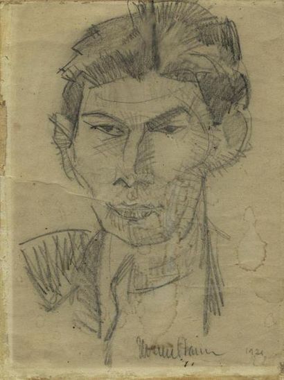 JANCO Marcel
PORTRAIT DE ION CALUGARU. DESSIN...