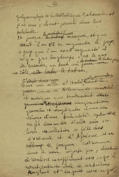 APOLLINAIRE Guillaume
FUMÉES. LA VIE ANECDOTIQUE....