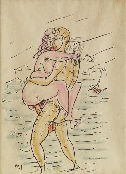 JANCO Marcel
DESSIN ORIGINAL ÉROTIQUE SIGNÉ...