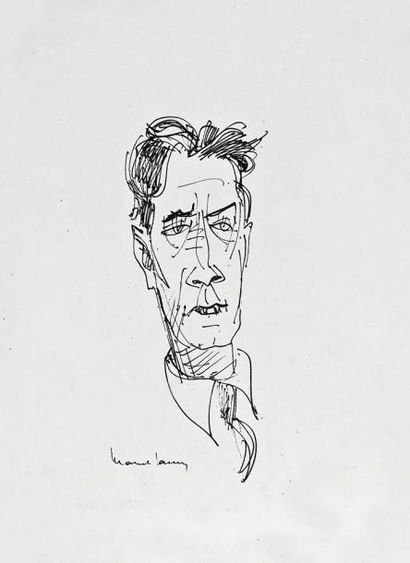 JANCO Marcel
PORTRAIT DE ION VINEA. DESSIN...