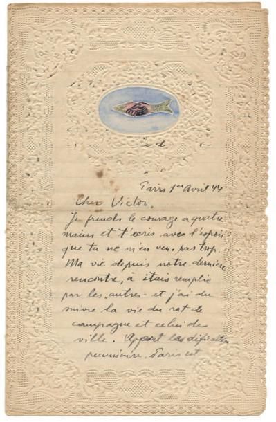 HEROLD Jacques
LETTRE AUTOGRAPHE SIGNÉE À...