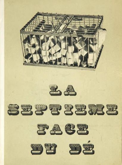 HUGNET Georges
LA SEPTIÈME FACE DU DÉ. Poème-découpage....