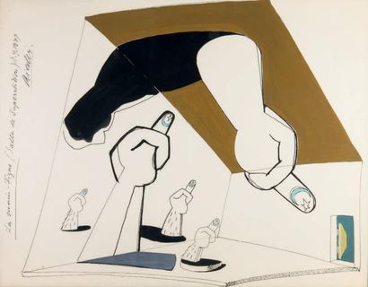 KIESLER Frederick
LA MAIN-FIGUE. SALLE DES...