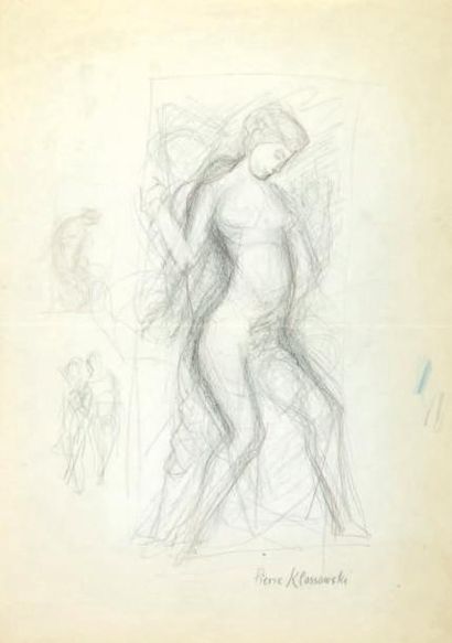 KLOSSOWSKI Pierre
ROBERTE. DESSIN ORIGINAL...