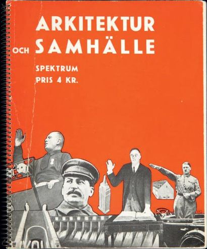 REVUE SPEKTRUM. Stockholm, 1931-1933. 13...