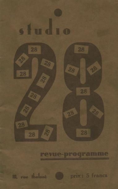[SURRÉALISME]. L'ÂGE D'OR. REVUE-PROGRAMME....